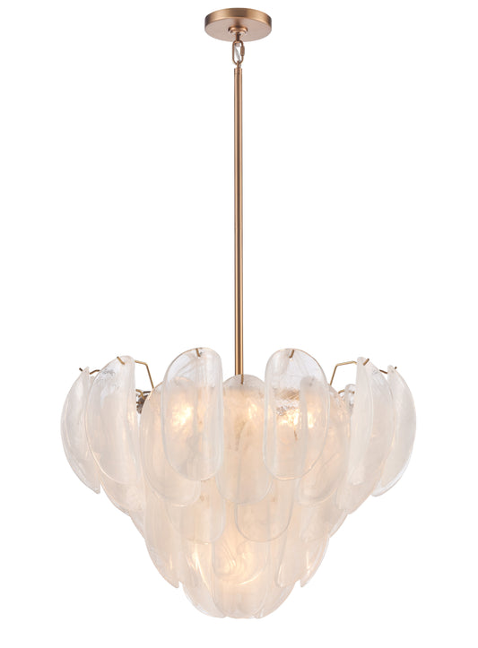 Arabela Chateau satin brass pendant 85410-7