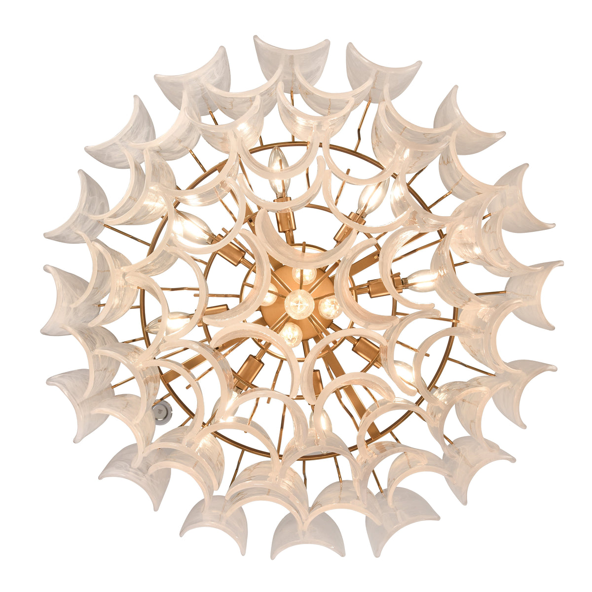 Arabela Chateau satin brass pendant 85411-13 view 5