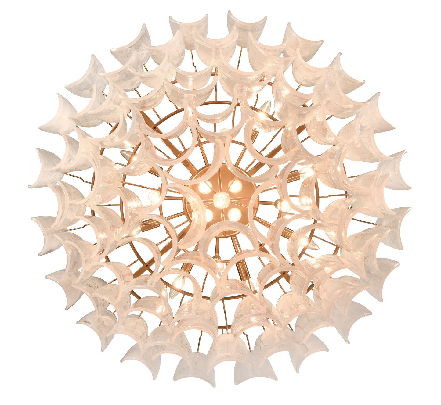 Arabela Chateau satin brass pendant 85412-17 view 5