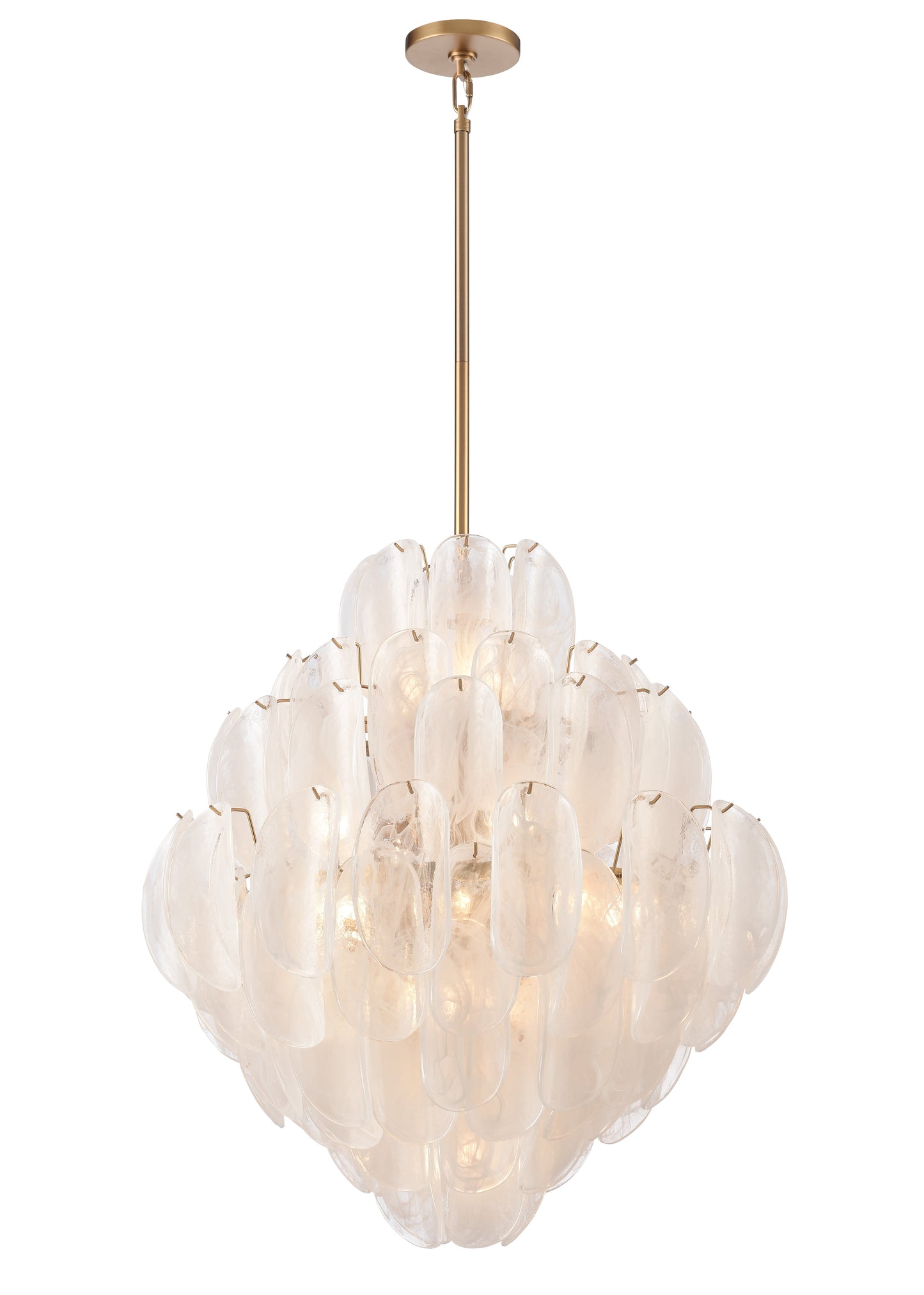 Arabela Chateau satin brass pendant 85414-20