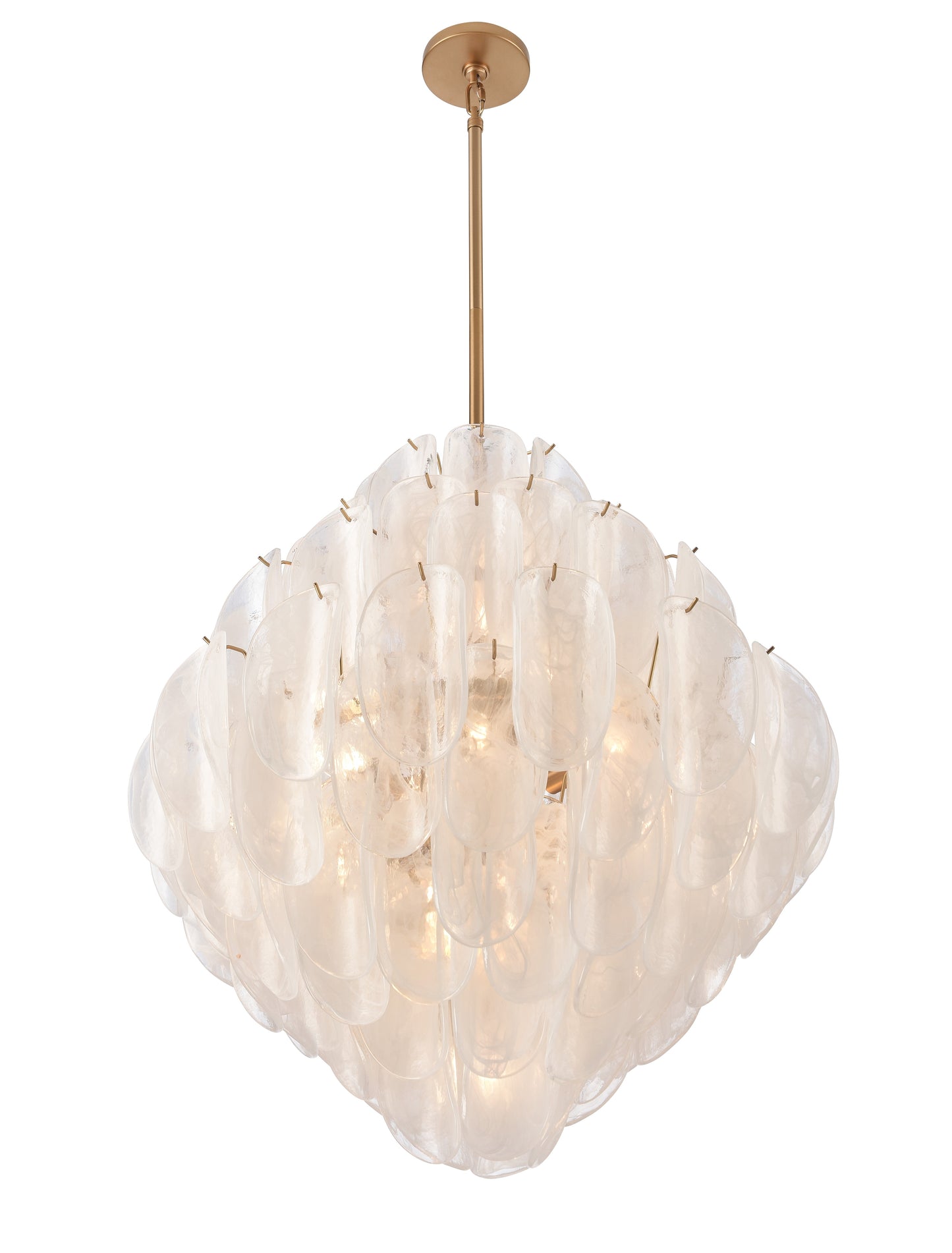 Arabela Chateau satin brass pendant 85414-20 view 2