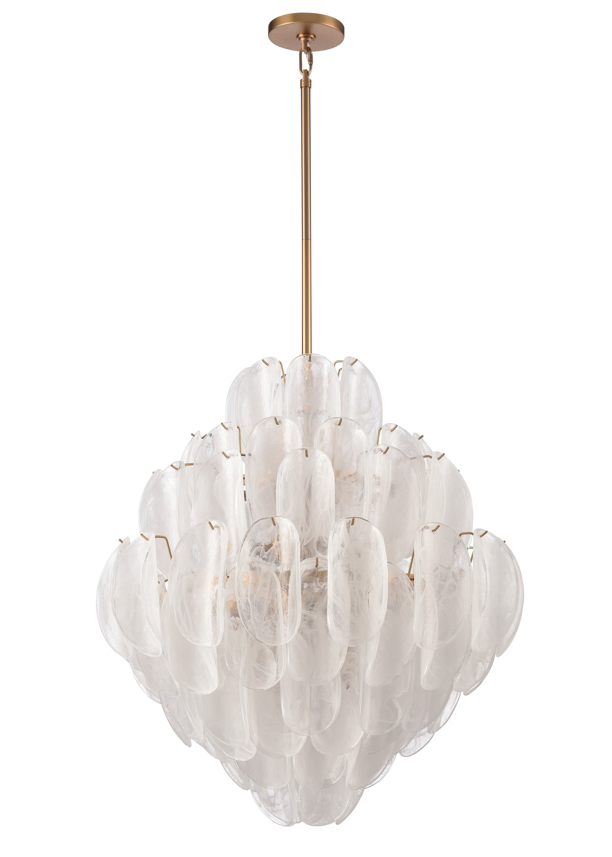 Arabela Chateau satin brass pendant 85414-20 view 3