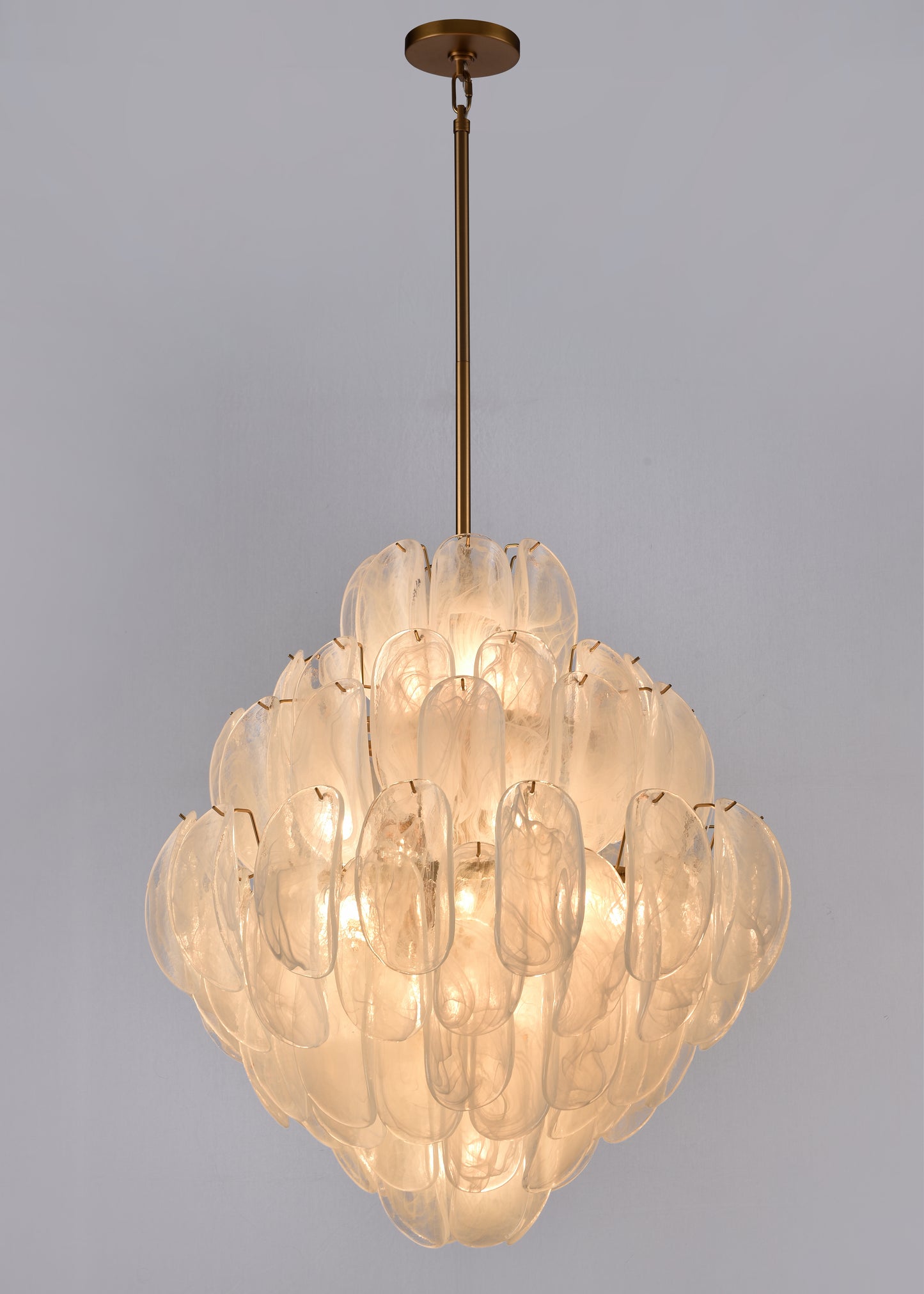 Arabela Chateau satin brass pendant 85414-20 view 4