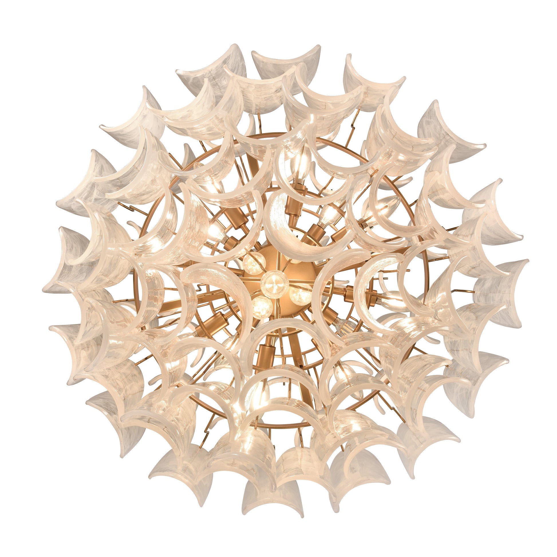 Arabela Chateau satin brass pendant 85414-20 view 5