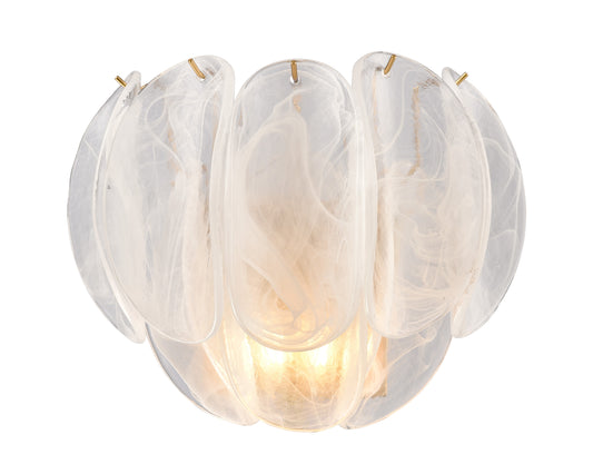 Arabela Chateau satin brass wall sconce 85415-2