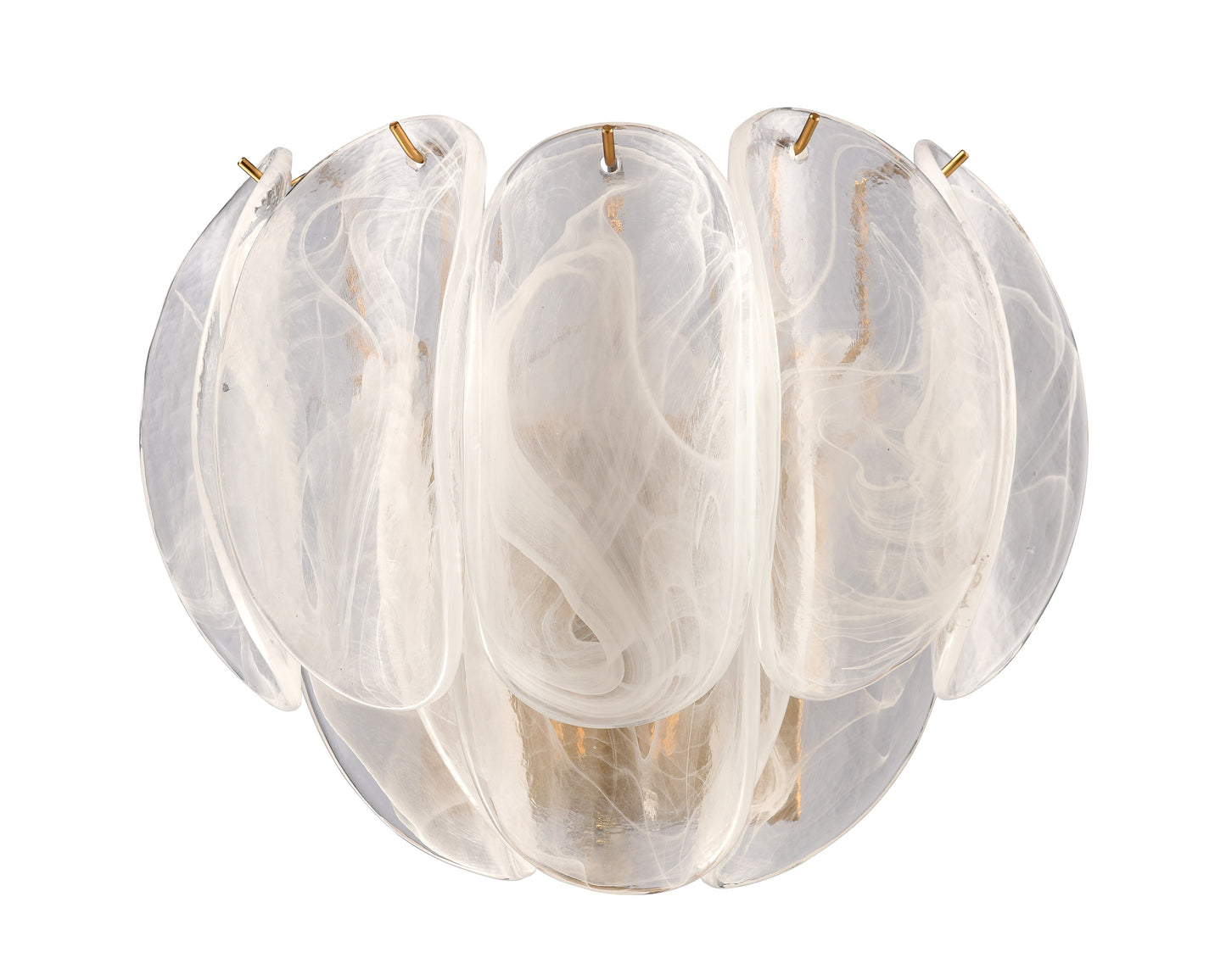 Arabela Chateau satin brass wall sconce 85415-2 view 2
