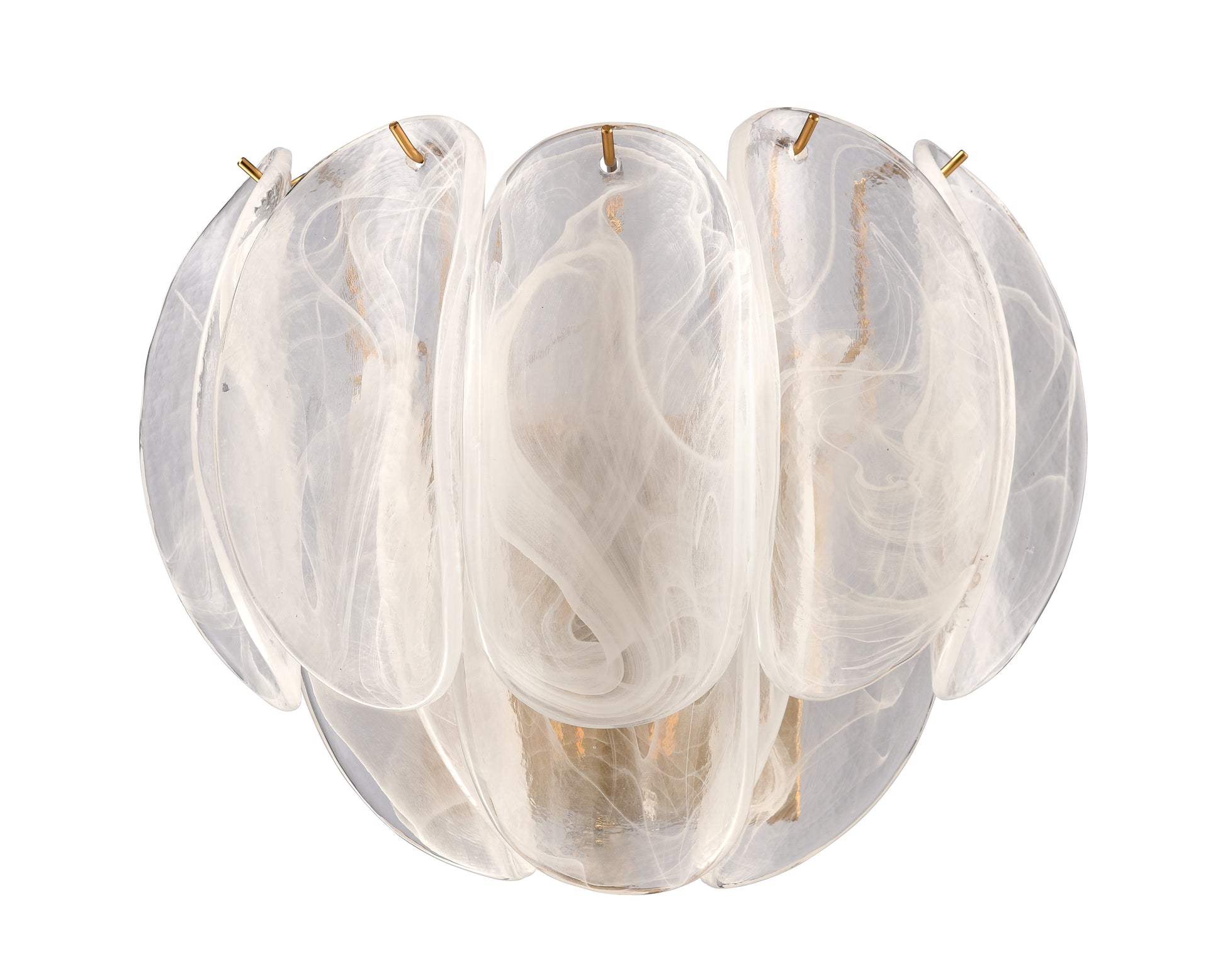 Arabela Chateau satin brass wall sconce 85415-2 view 2
