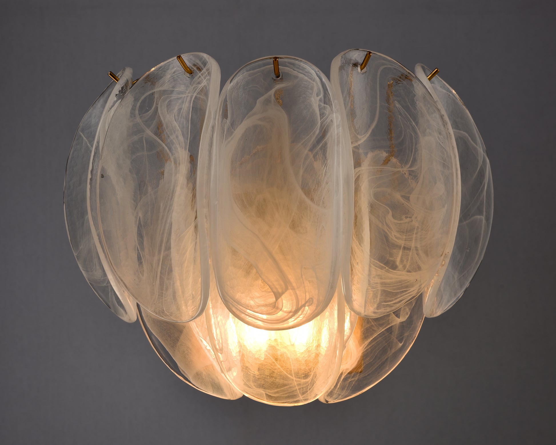 Arabela Chateau satin brass wall sconce 85415-2 view 3