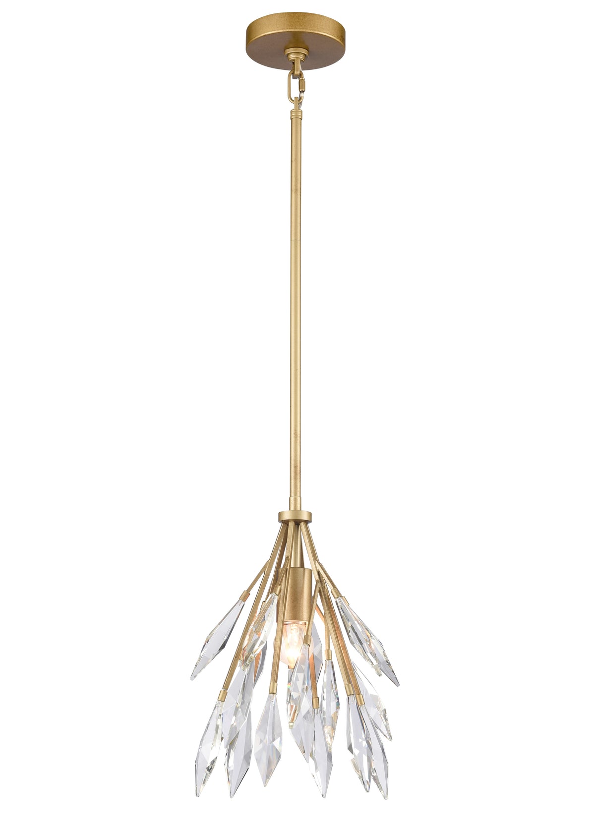 Arabela Crystal Fusion peruvian gold pendant 85424-1