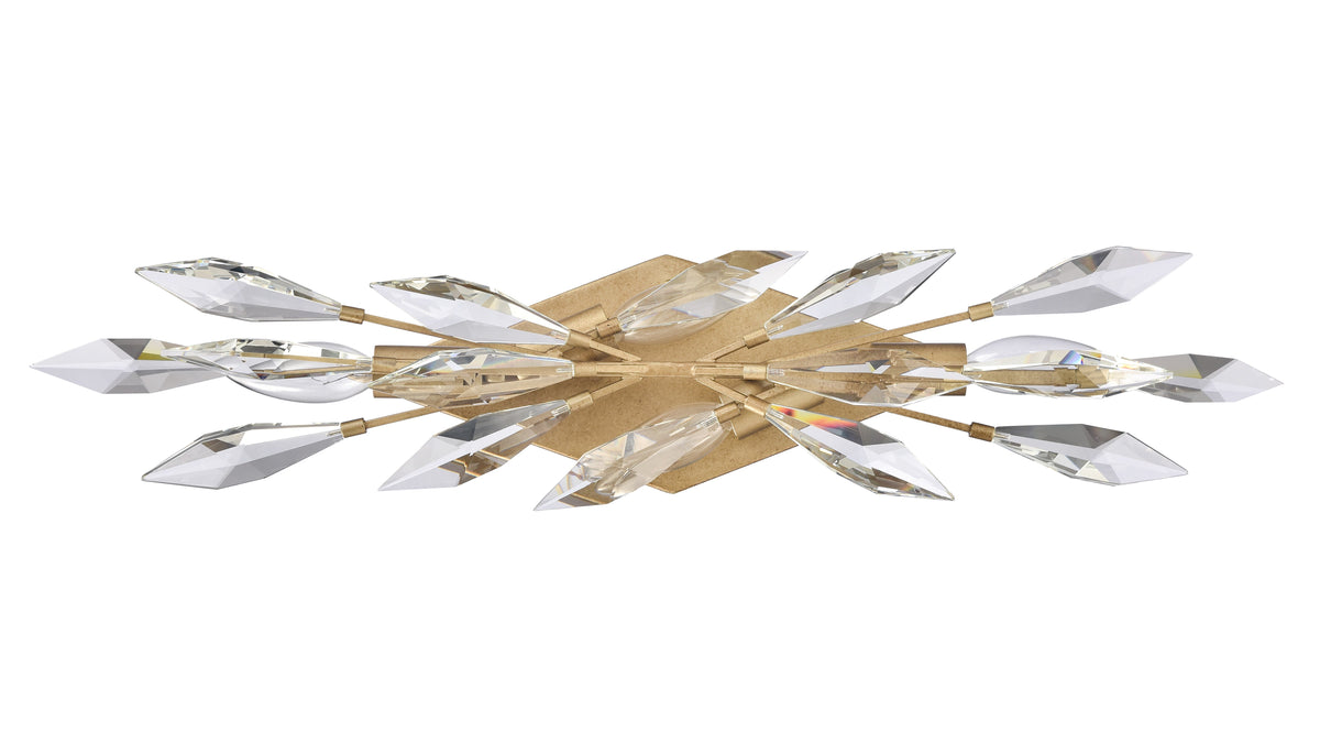 Arabela Crystal Fusion peruvian gold vanity light 85426-4 view 3