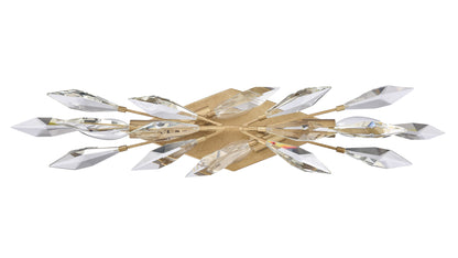 Arabela Crystal Fusion peruvian gold vanity light 85426-4 view 3