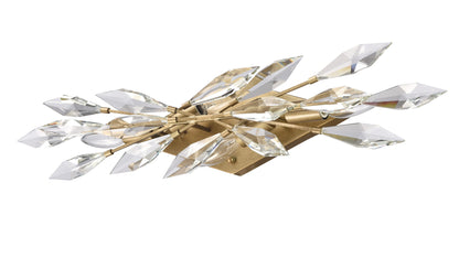 Arabela Crystal Fusion peruvian gold vanity light 85426-4 view 4
