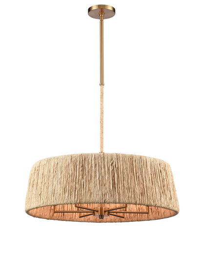 Arabela Cabana lacquered gold pendant 85434-6