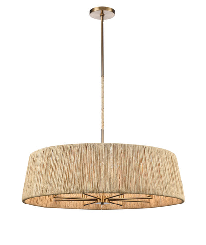 Arabela Cabana lacquered gold pendant 85435-8