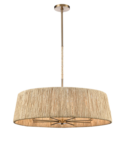 Arabela Cabana lacquered gold pendant 85435-8