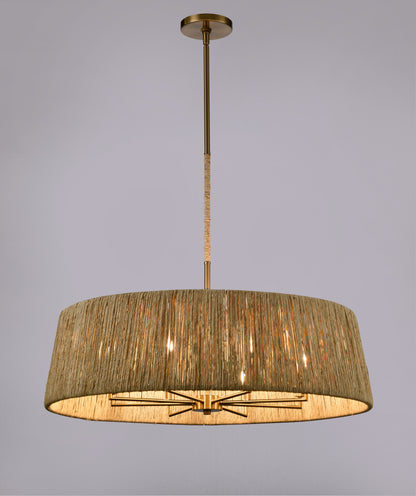 Arabela Cabana lacquered gold pendant 85435-8 view 3