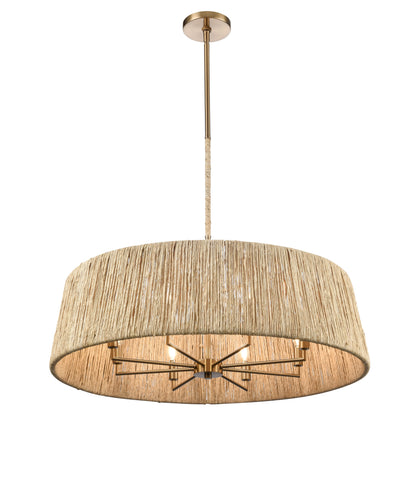 Arabela Cabana lacquered gold pendant 85435-8 view 4