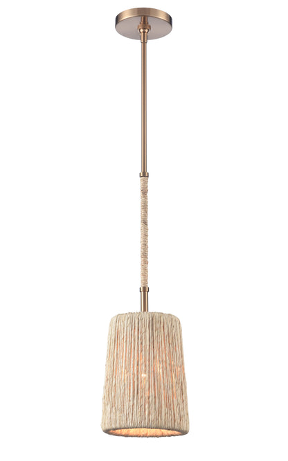 Arabela Cabana lacquered gold pendant 85436-1