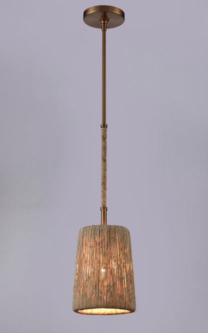 Arabela Cabana lacquered gold pendant 85436-1 view 3