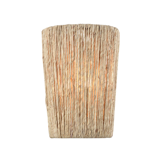 Arabela Cabana lacquered gold wall sconce 85438-1