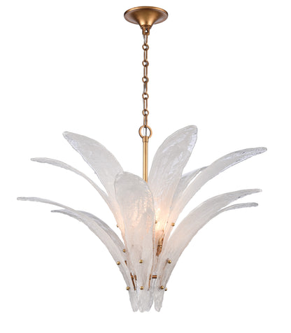 Arabela Fiore antique gold leaf pendant 85491-6