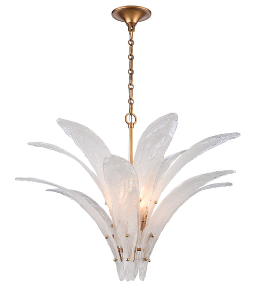Arabela Fiore antique gold leaf pendant 85491-6