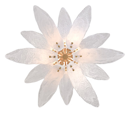 Arabela Fiore antique gold leaf pendant 85491-6 view 5