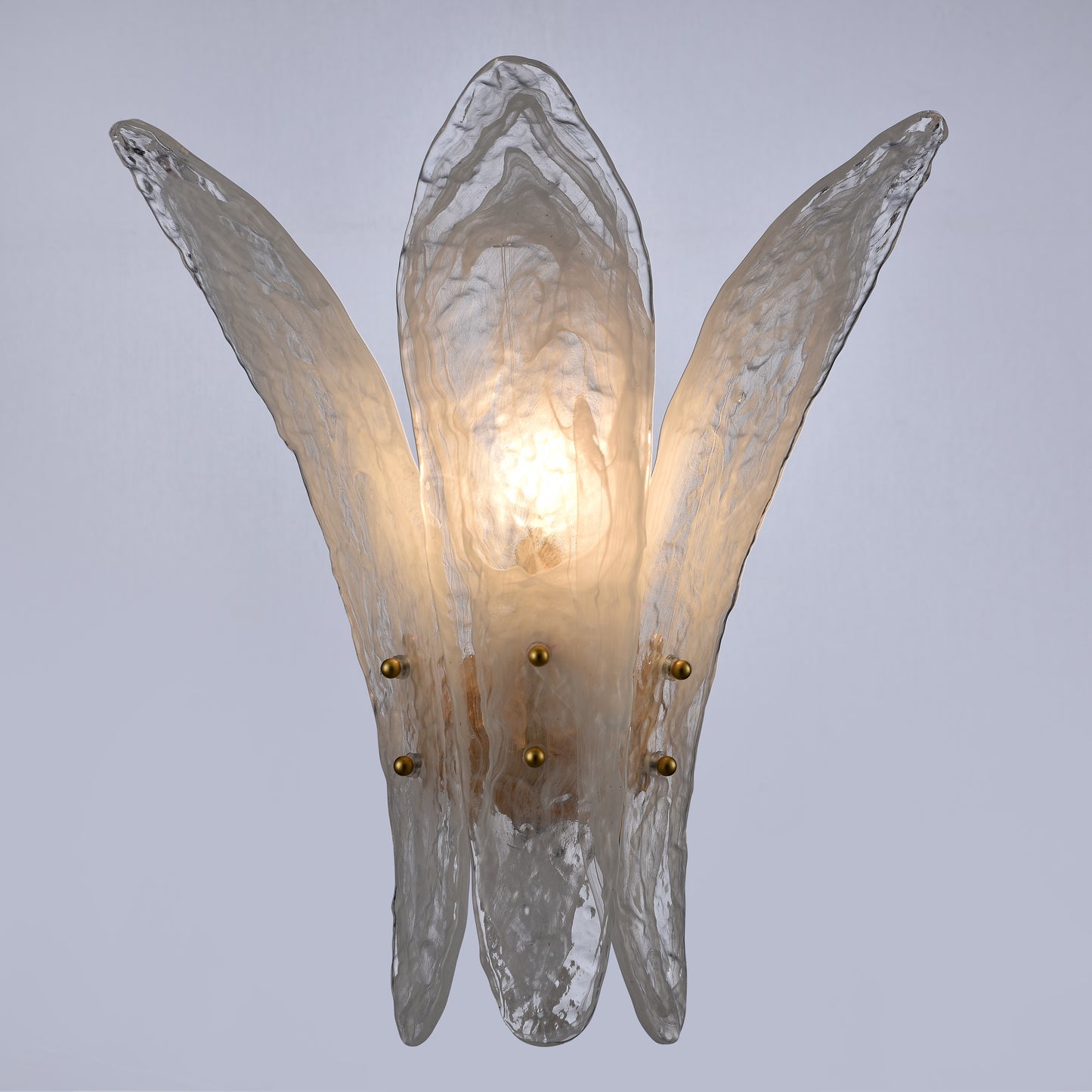 Arabela Fiore antique gold leaf wall sconce 85495-1 view 3