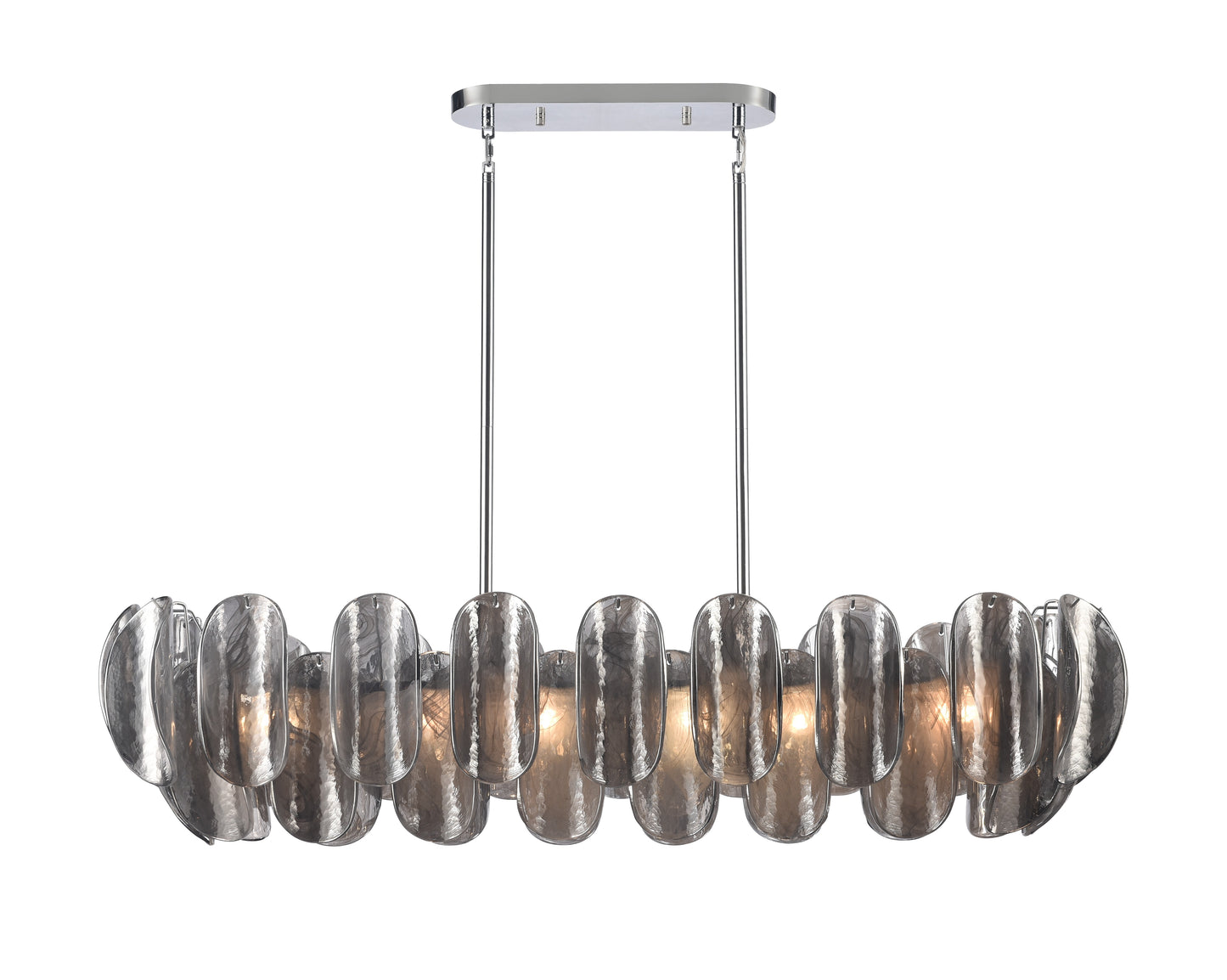 Arabela Chateau polished chrome linear chandelier 85513-6