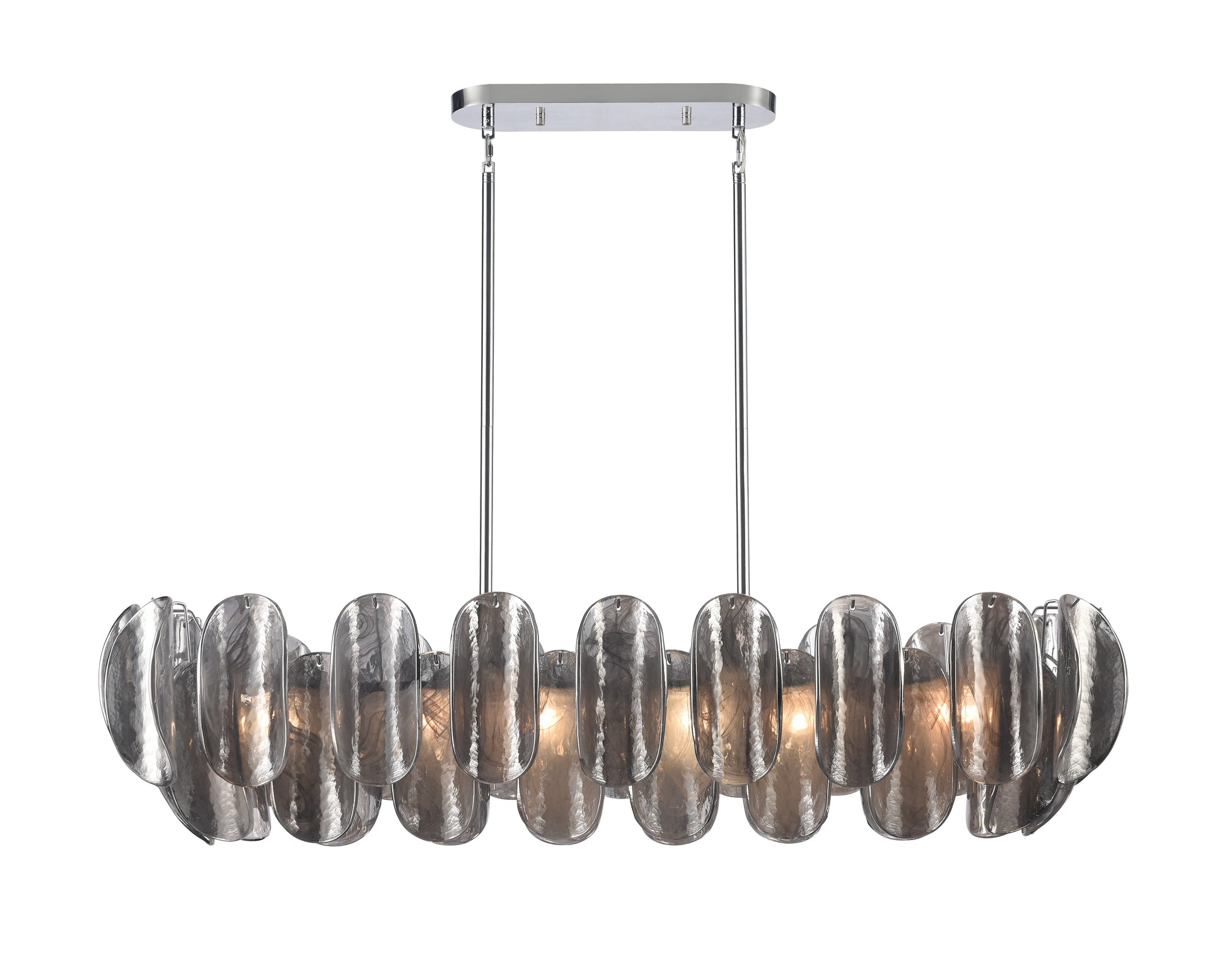 Arabela Chateau polished chrome linear chandelier 85513-6