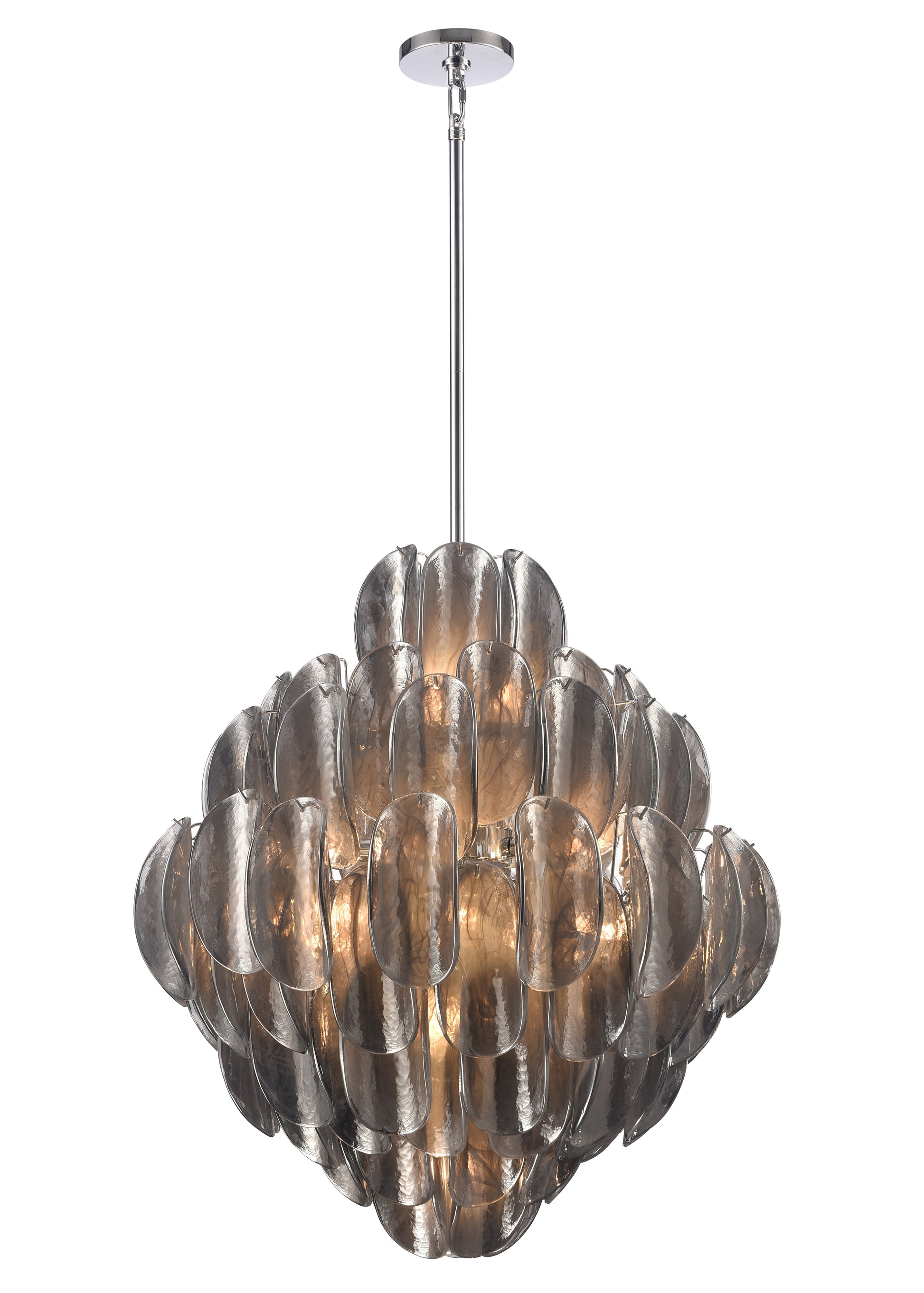Arabela Chateau polished chrome pendant 85514-20