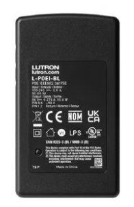 Lutron RadioRA control cable in L-POEI-BL