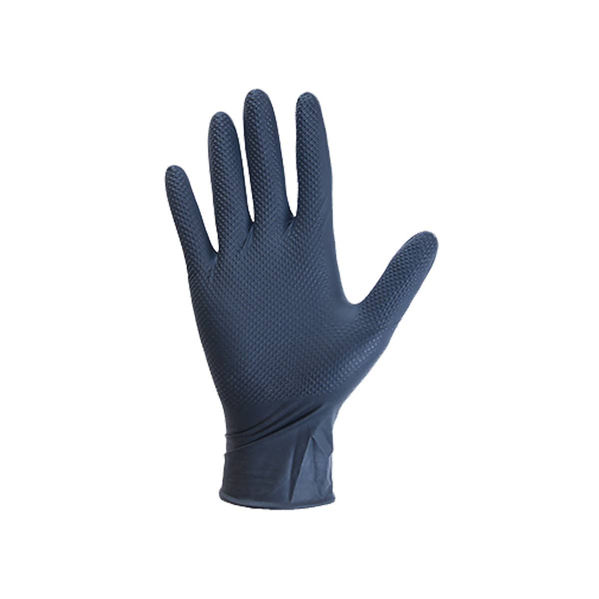 Dottie 8NG100XL Dottie Diamond Texture Black Nitrile Disposable Gloves 8Mil X-Large 8NG100XL