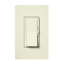 Lutron Diva dimmer switch in Biscuit