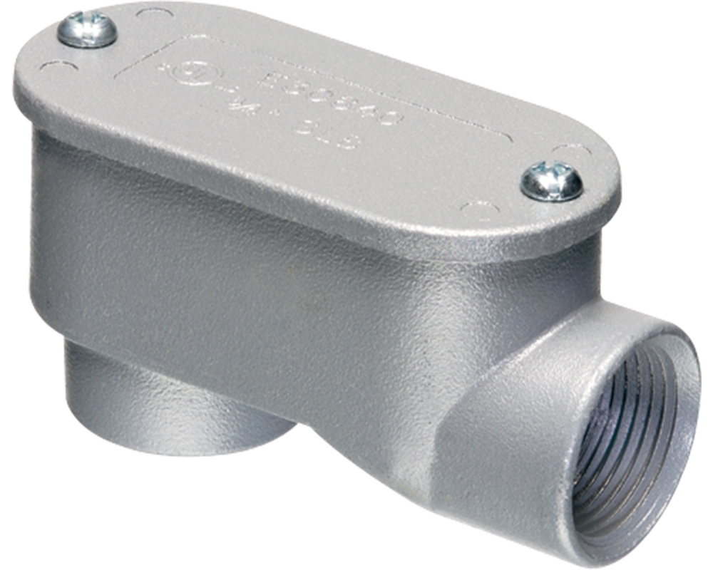 Arlington Industries 923SLB 1-1/4 in aluminum conduit body cover