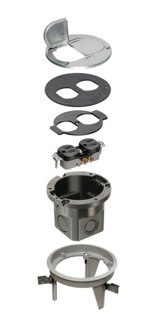 Arlington Industries FLB4360NL Floor Box