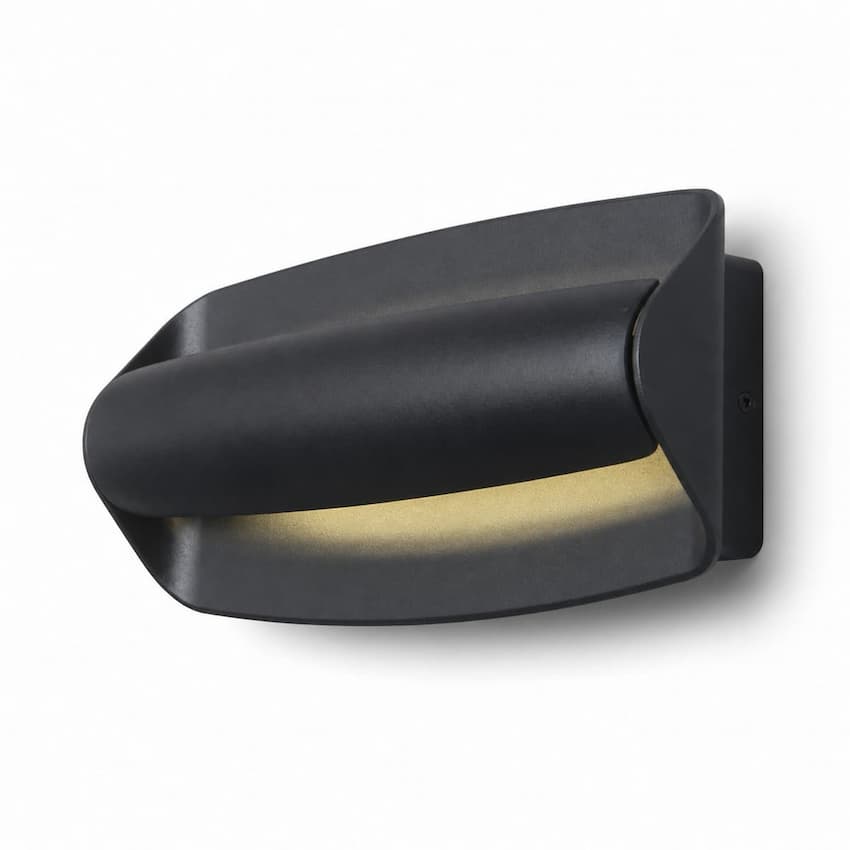 Abra Lighting 50126ODW Bezel wet-location LED wall sconce with adjustable beam for contemporary exterior lighting