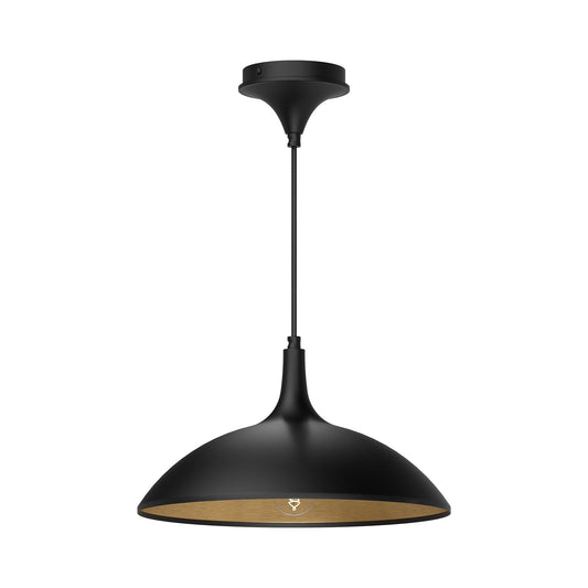 Alora Mood Abel matte black pendant PD627914MB