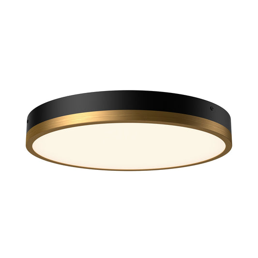 Alora Mood Adelaide aged gold flush mount FM554215AGMB-5CCT