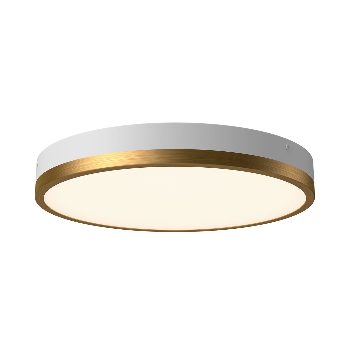 Alora Mood Adelaide aged gold flush mount FM554215AGWH-5CCT