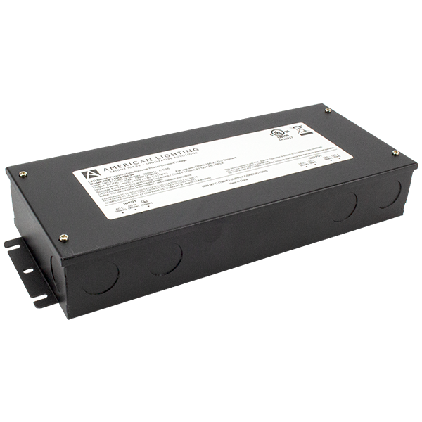 Adaptive Driver with Enclosed Leads and Knockouts 192 Watts 24V DC - American Lighting ADPT-DRJ-192-24