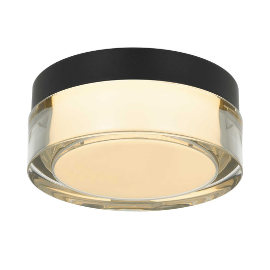 Alteck Sunspot 6 inch sand black LED outdoor flush mount