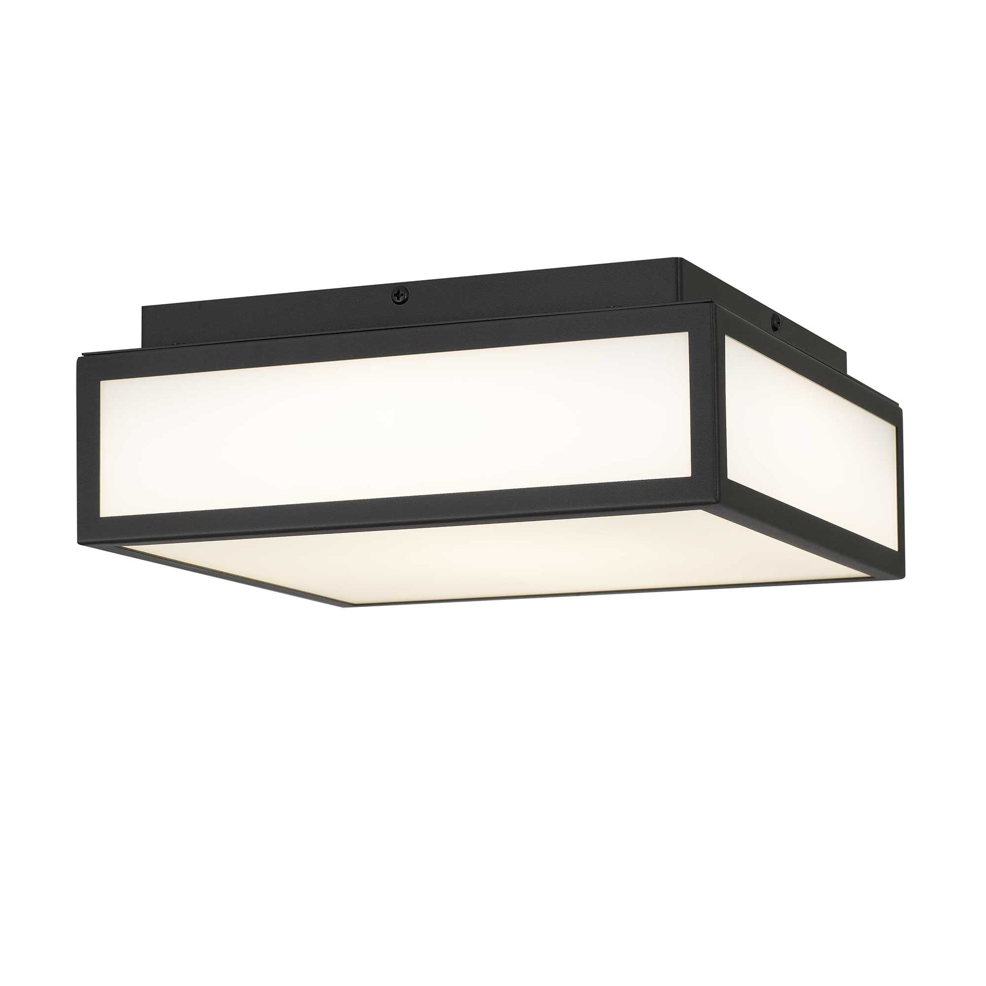 Alteck Panel Square 10 inch sand black LED outdoor flush mount