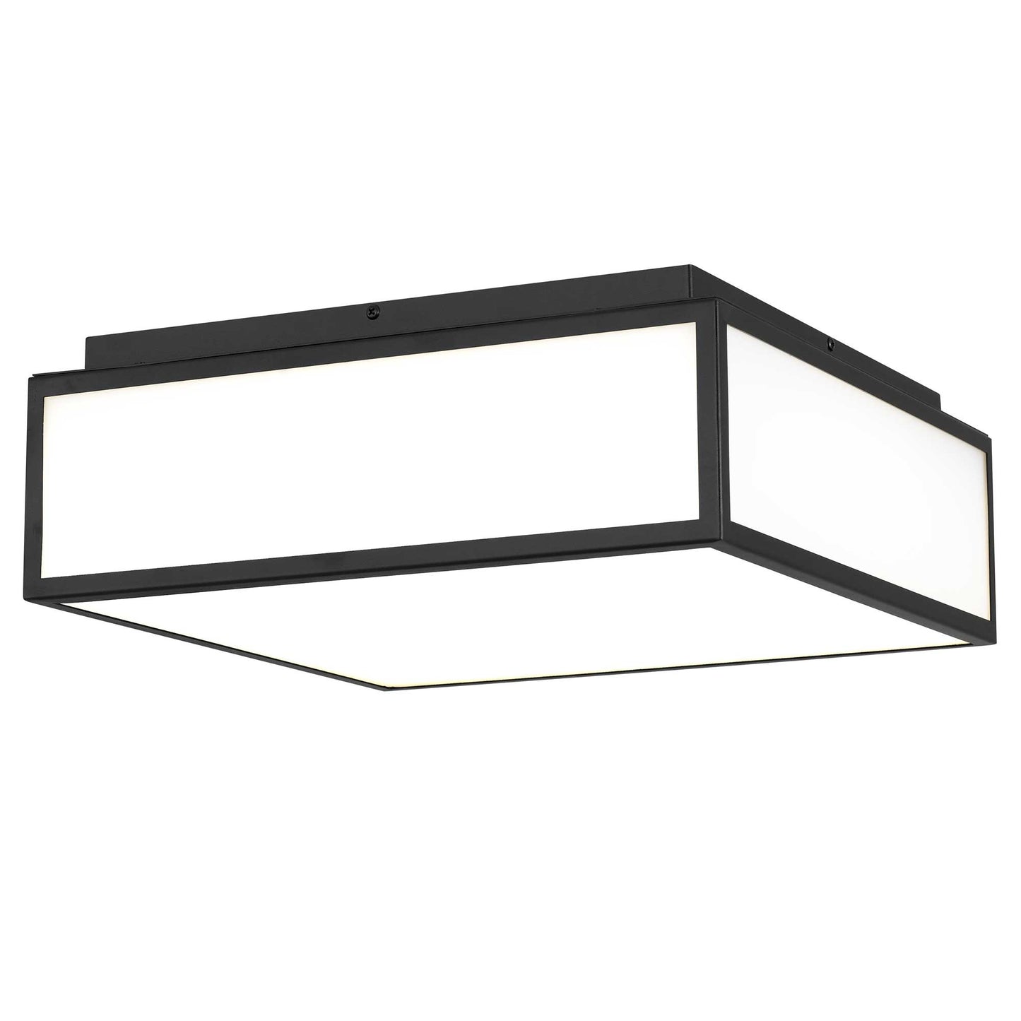 Alteck Panel Square 14 inch sand black LED outdoor flush mount