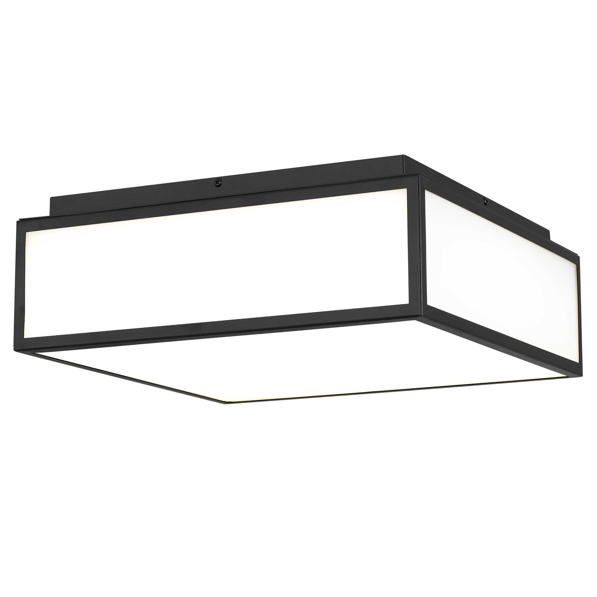 Alteck Panel Square 14 inch sand black LED outdoor flush mount