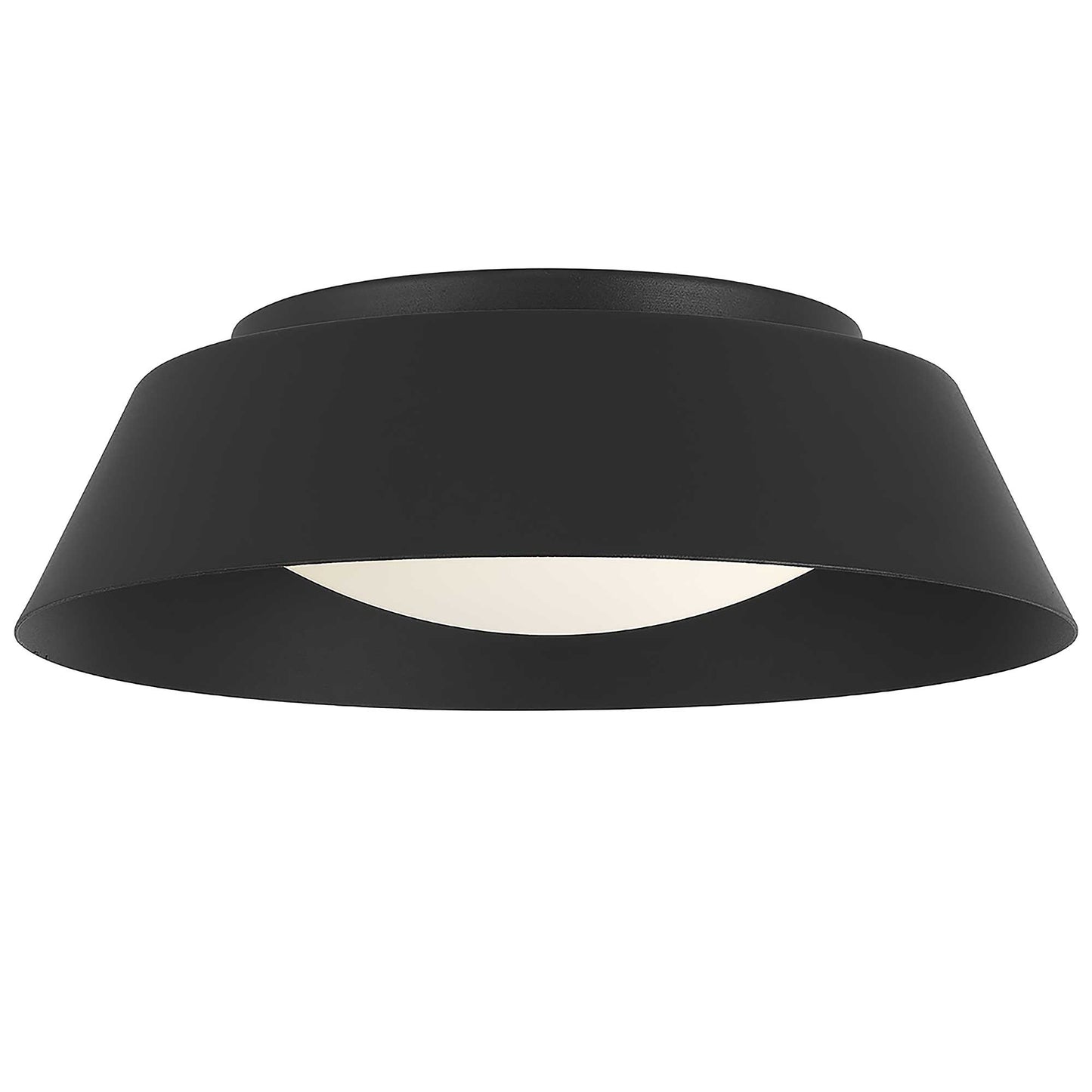 Alteck Pez 11 inch sand black LED outdoor flush mount