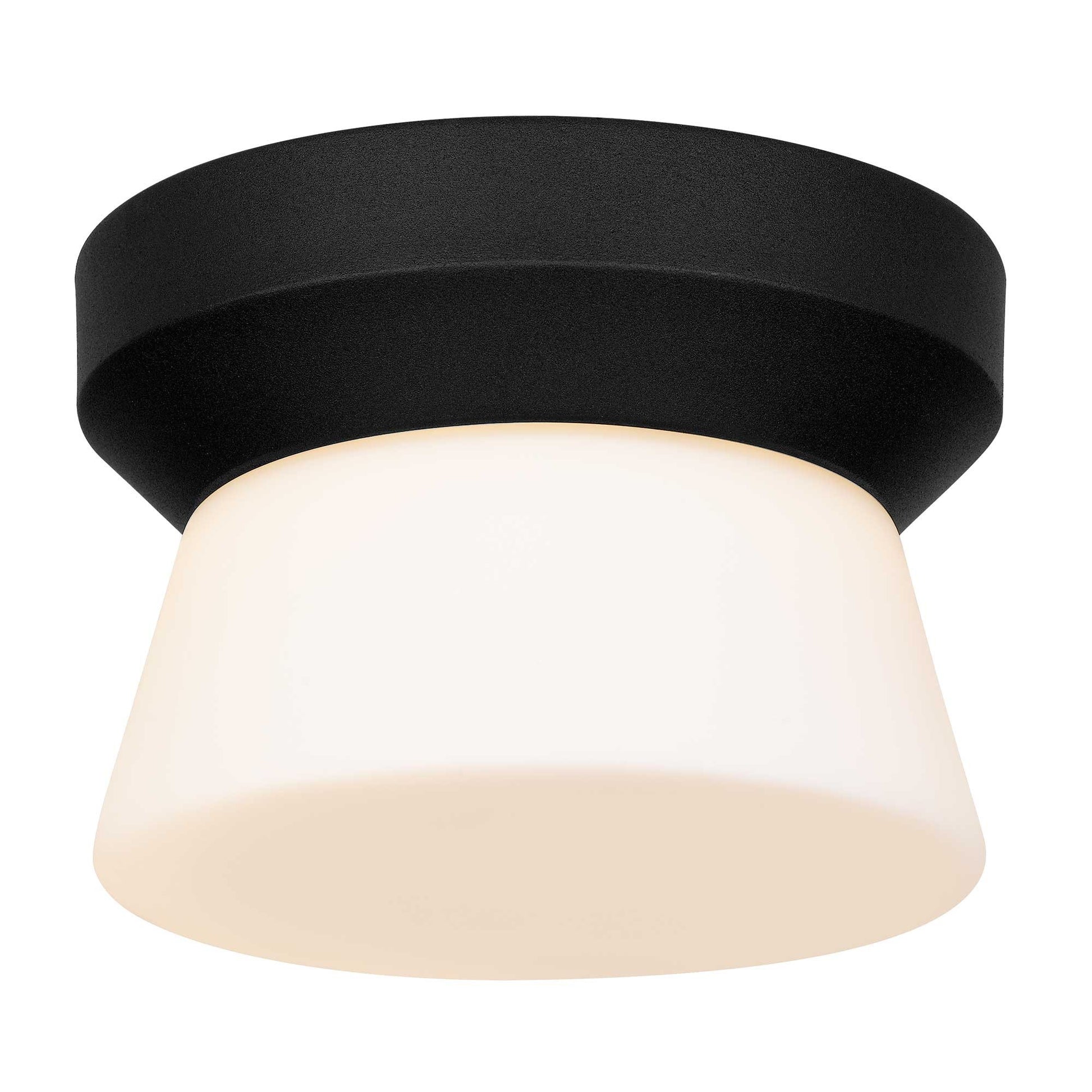 Alteck Skirt Flush mount 7 inch sand black LED outdoor flush mount