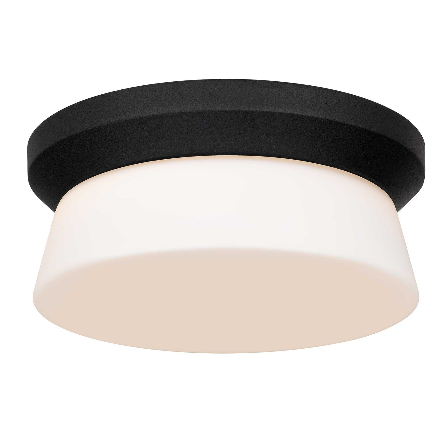 Alteck Skirt Flush mount 11 inch sand black LED outdoor flush mount