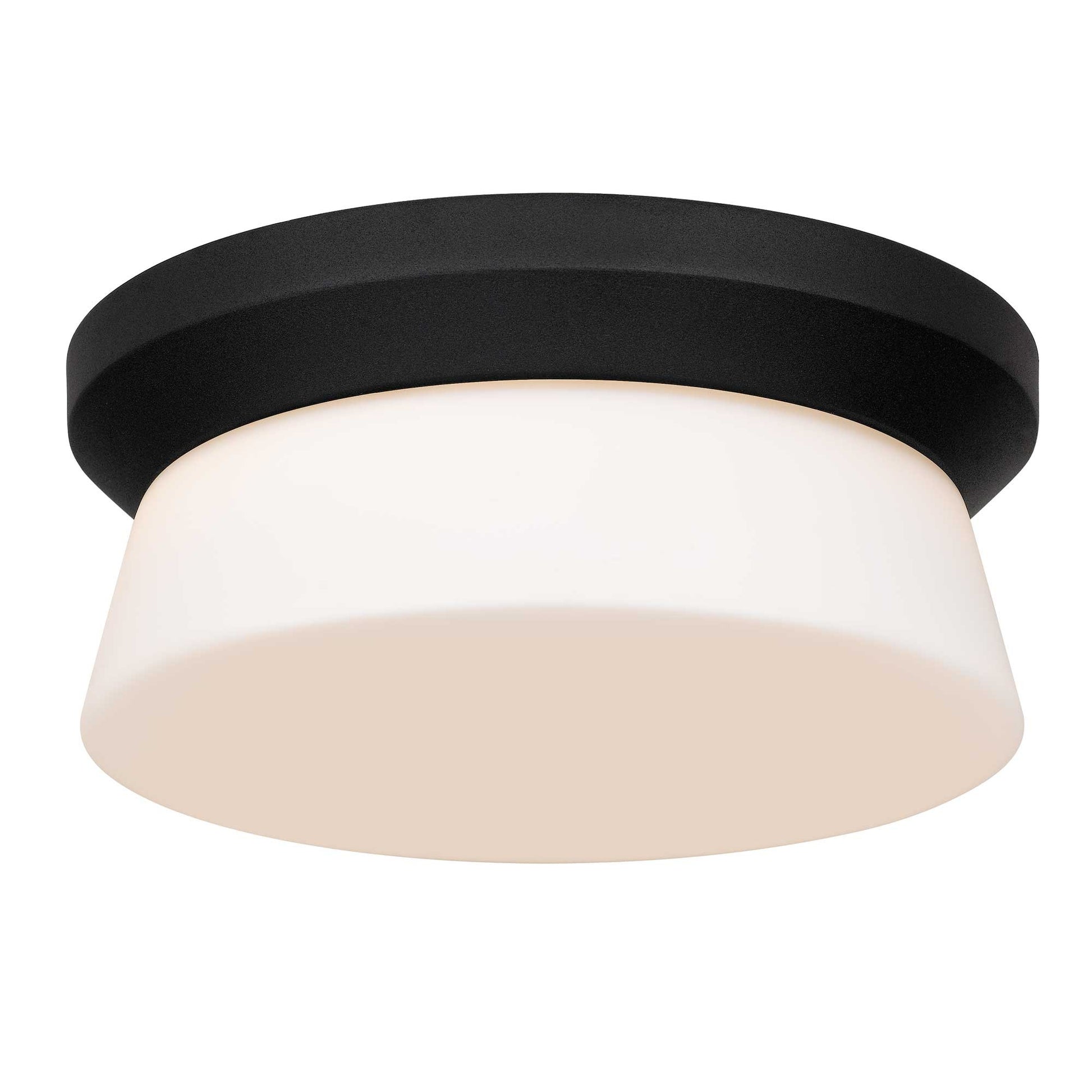 Alteck Skirt Flush mount 11 inch sand black LED outdoor flush mount