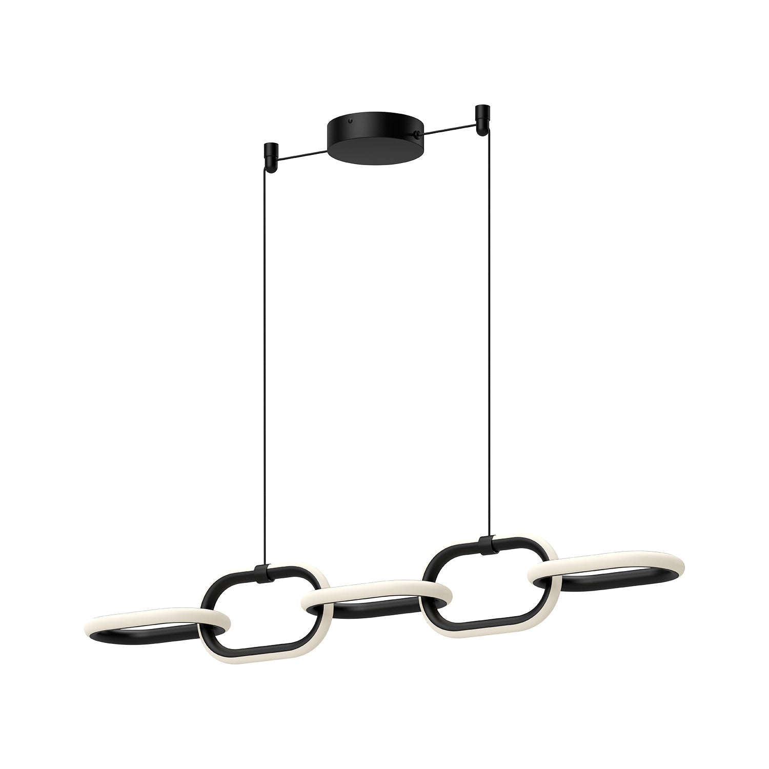 Kuzco Airen black [universal voltage] linear pendant LP92636-BK